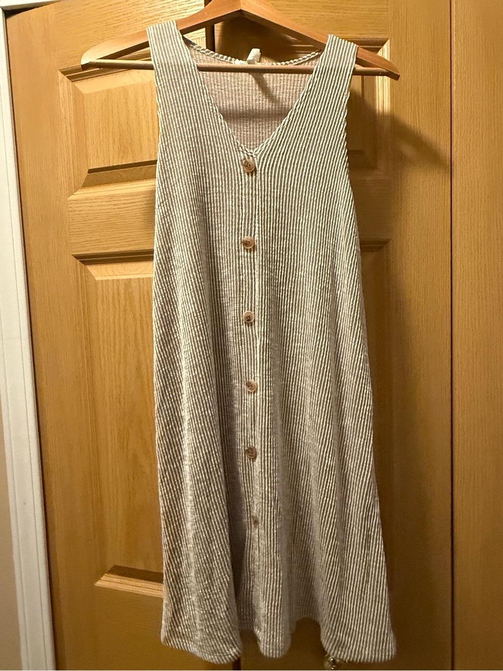 Caution to the Wind Striped Dress SZ  Medium